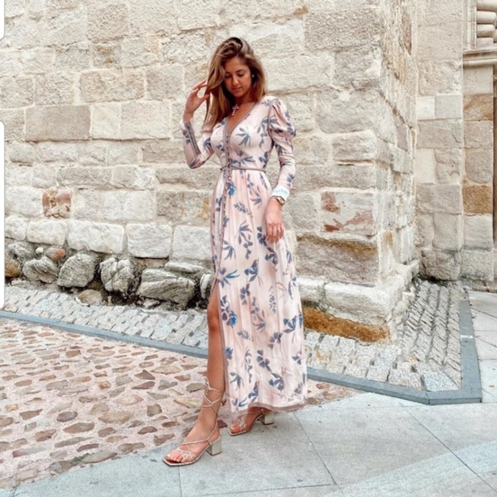 Zara Limited edition dress with applique